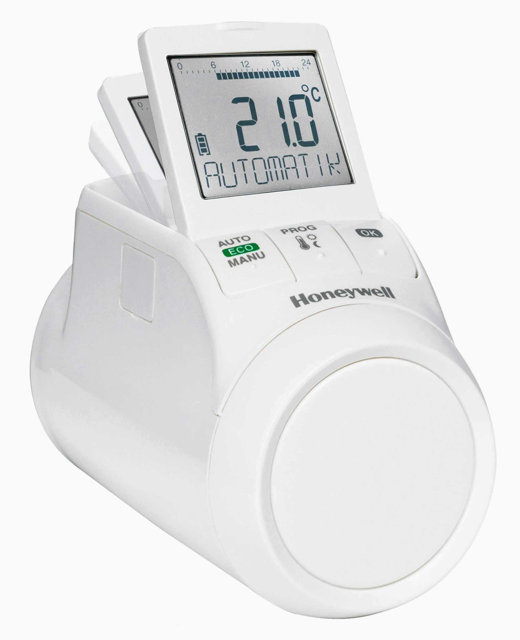 Honeywell Home, HR90WE, Cronotermostato settimanale elettronico da termosifone, Bianco