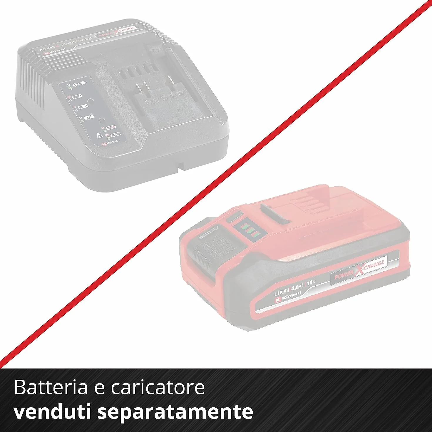 Einhell Tassellatore A Batteria HEROCCO 18/20 Power X-Change (18 V, 2,2 J, Motore Senza Spazzole, SDS-Plus, Sistema Elettronico Di Gestione Del Numero Di Giri, Senza Batteria E Caricabatteria)