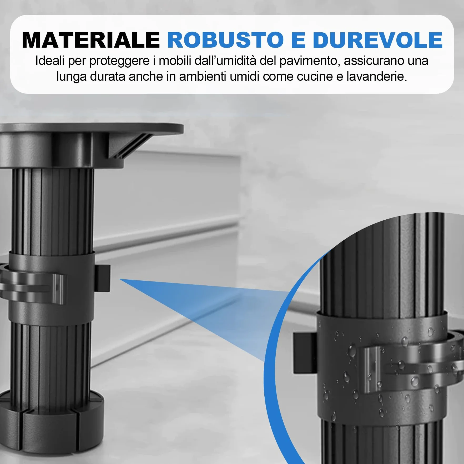 Ganci per Zoccolo Cucina 27 mm, Clip Universali ABS per Battiscopa, Compatibili Piedini Regolabili 27-33 mm, 40 Pezzi