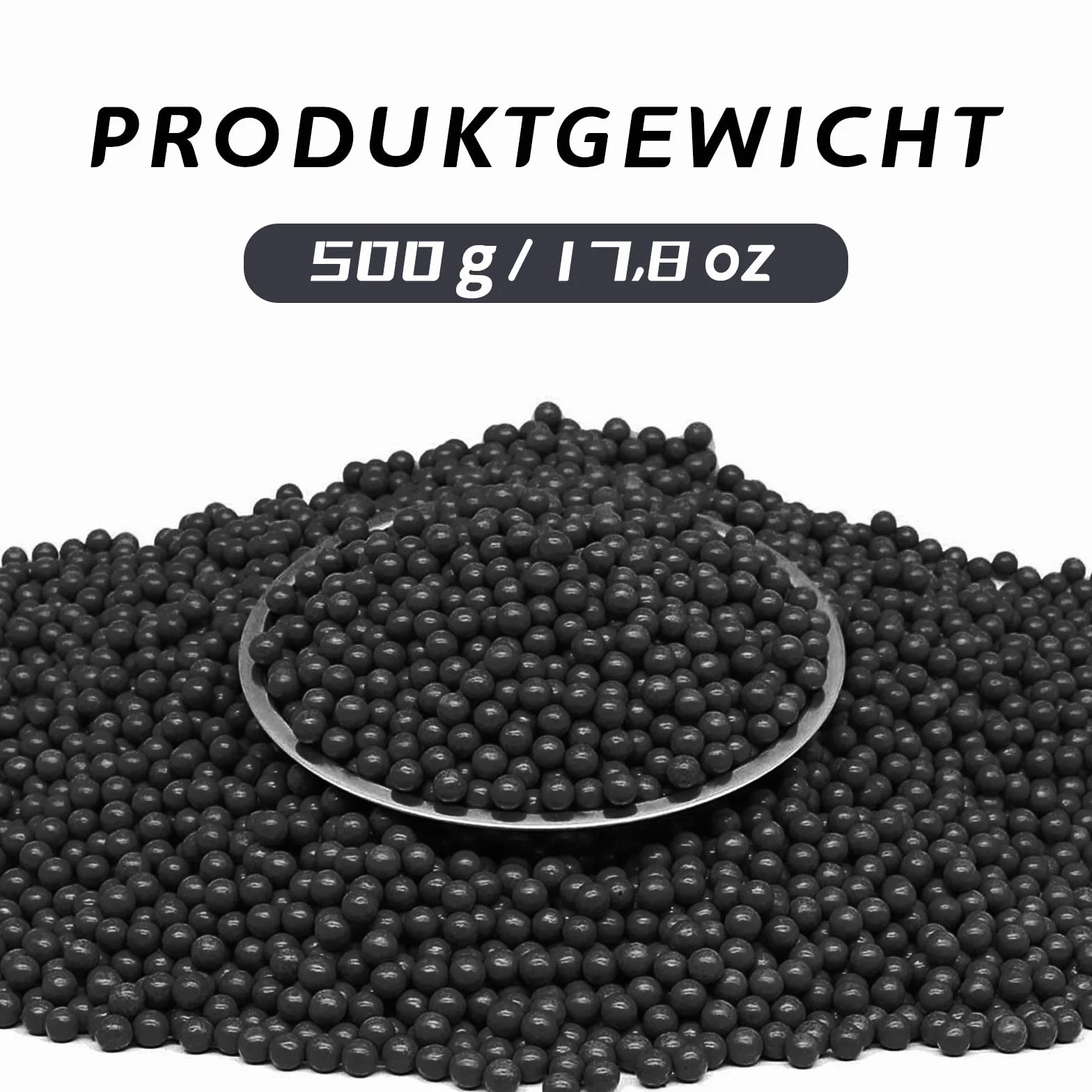 Sfera di argilla dura, 500 g, 9 mm, per esercizi di centrifuga, fionda