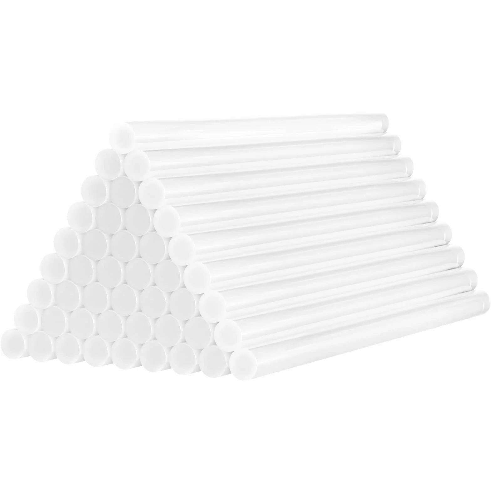 Relota 45 pezzi Colla a Caldo 11 x 200 mm, Stick Colla a Caldo Trasparente per Pistola Colla a Caldo, Kit Bastoncini di Colla Asciugatura Rapida per Fai da Te, Riparazione e Fissaggio