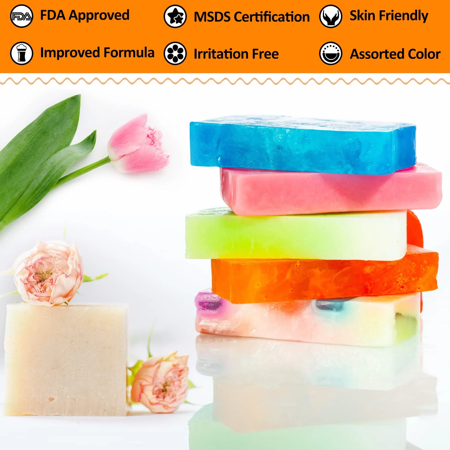 Colorante per Sapone, 10 Colori Colorante di Bombe da Bagno per Produzione di Sapone con 2 Oli Essenziali, Coloranti per Saponi Liquido per Artigianato fai da te, Soaps, Melma, Argilla