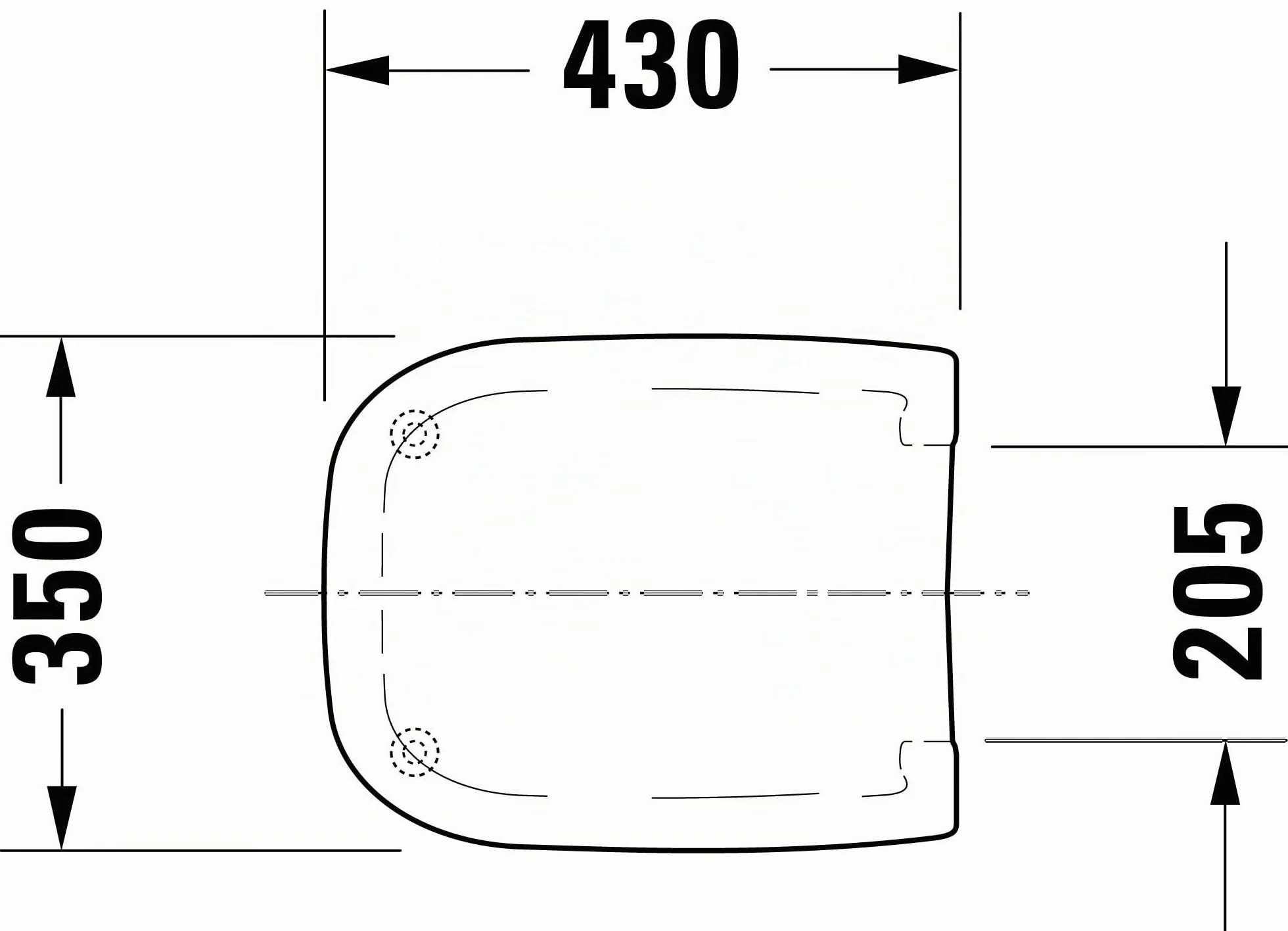 Duravit Sedile WC D-Code Compact, tavoletta WC, copriwater con cerniere in acciaio inox, coperchio water in plastica termoindurente Duroplast, bianco