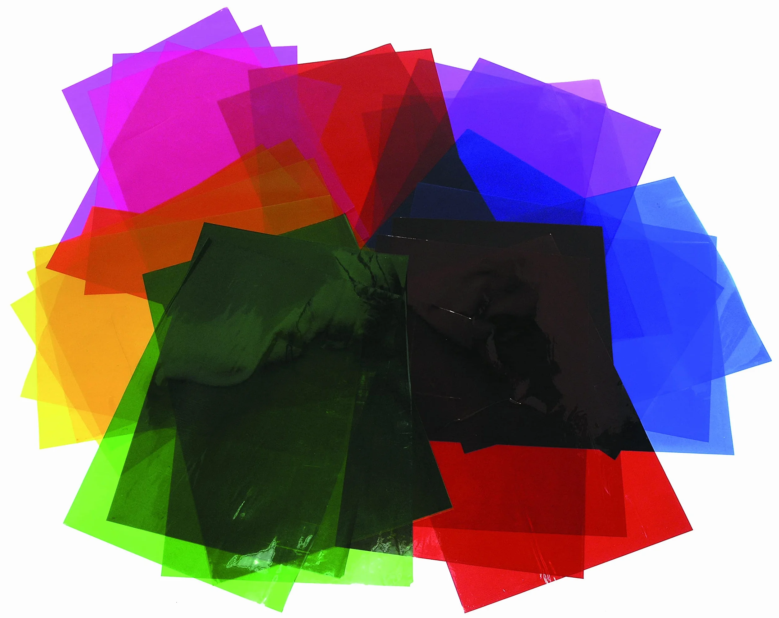 Baker Ross Fogli Colorati in Cellophane Fai Da Te (confezione da 36)