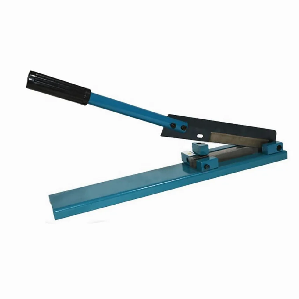 Utensile per taglio guida DIN – doppia scanalatura W/50 cm righello, taglierina manuale per taglio in alluminio scanalato – macchina da taglio canalina da banco