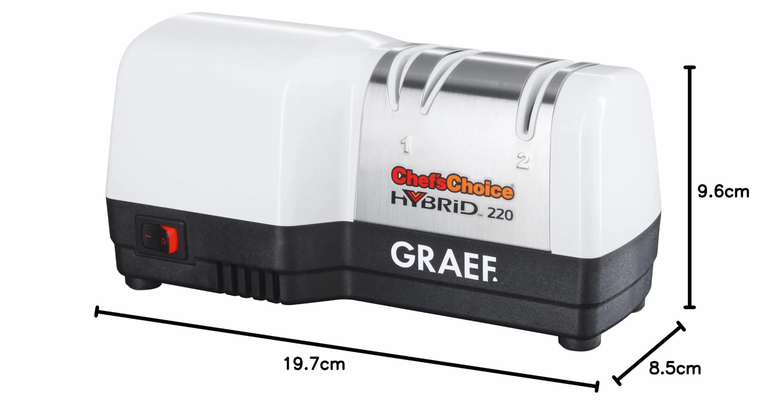 Graef CC 80 Affilacoltelli ibrido