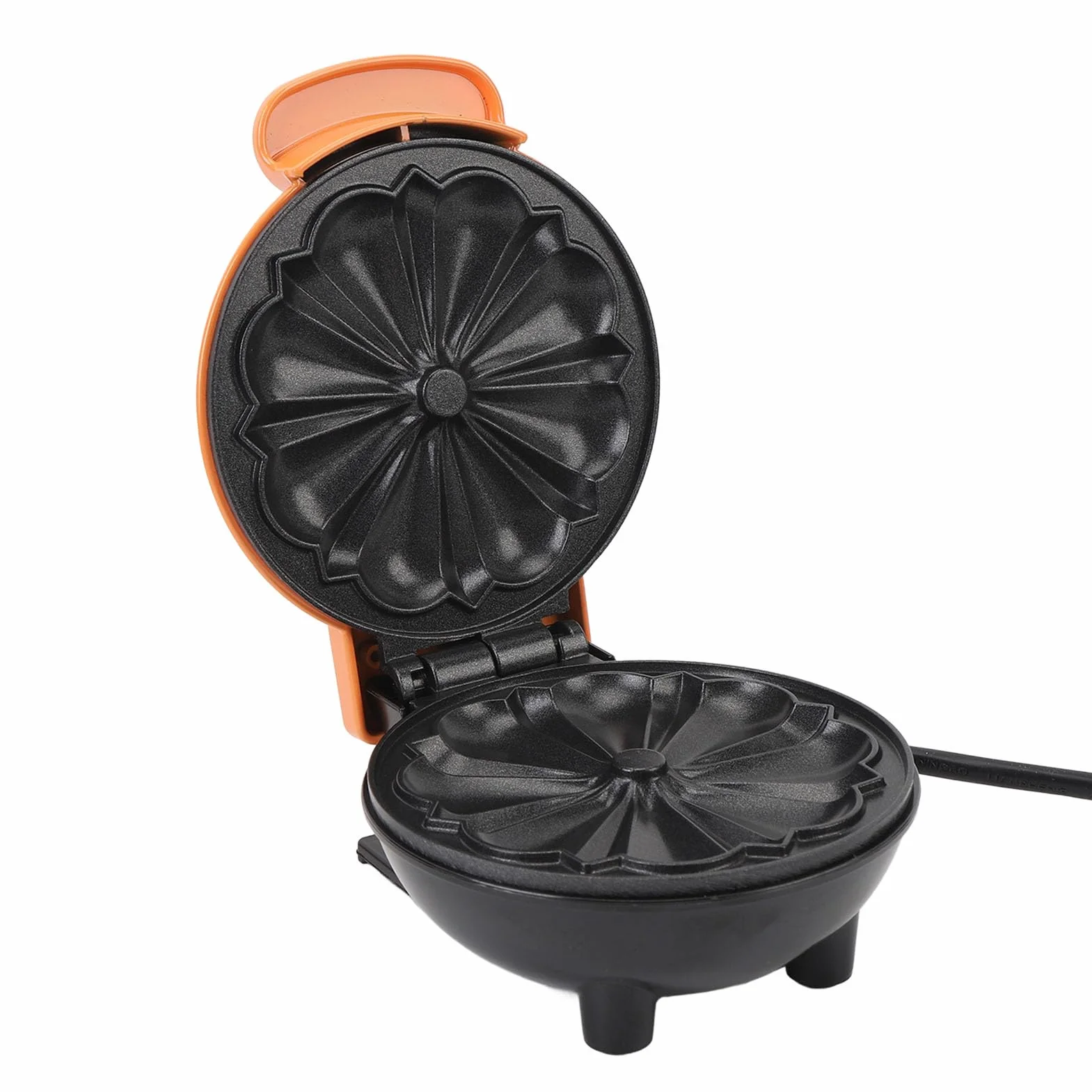 Mini Cake Maker Electric Cake Machine Riscaldamento a Doppia Faccia per Casa