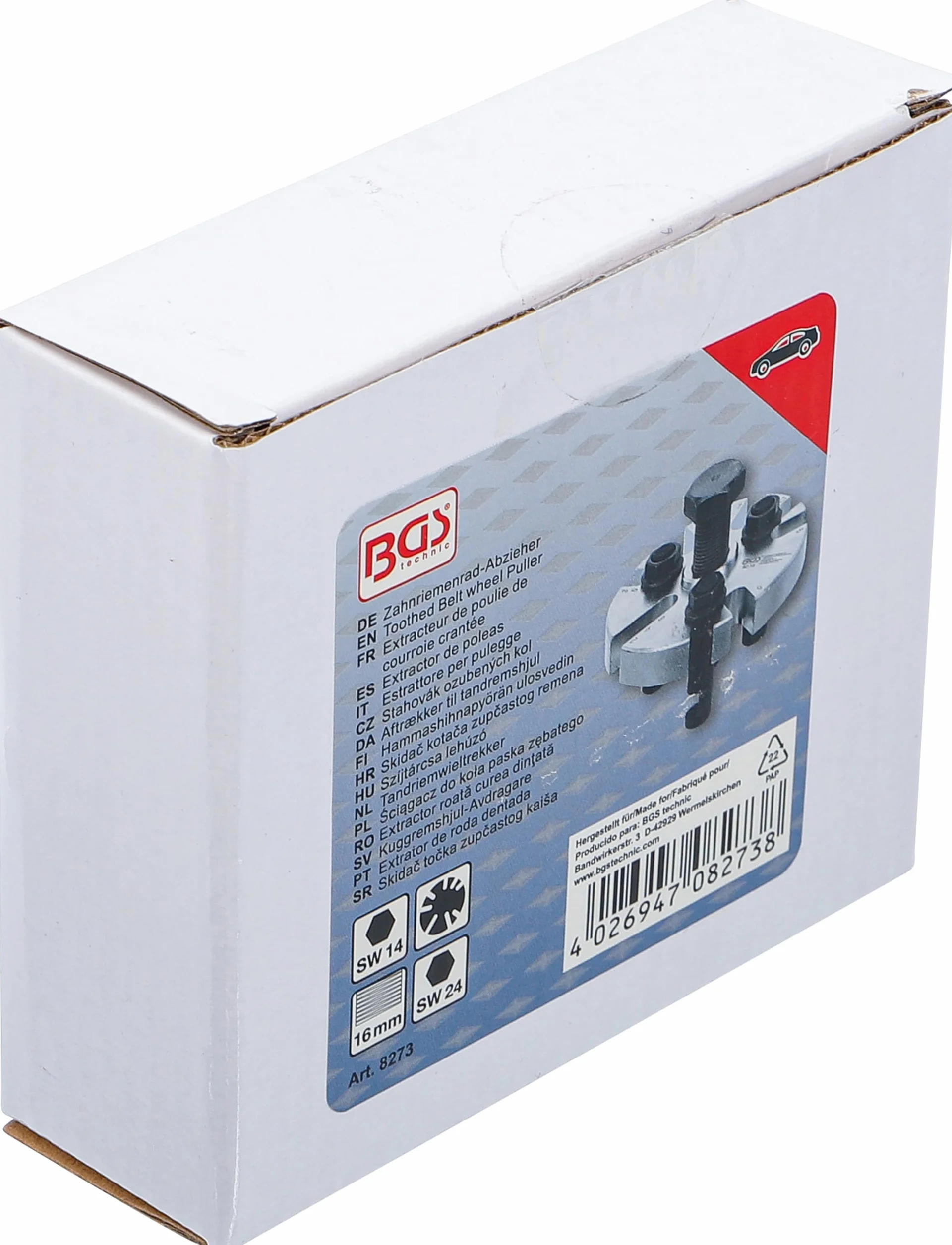 BGS 8273 | Estrattore per pulegge | universale