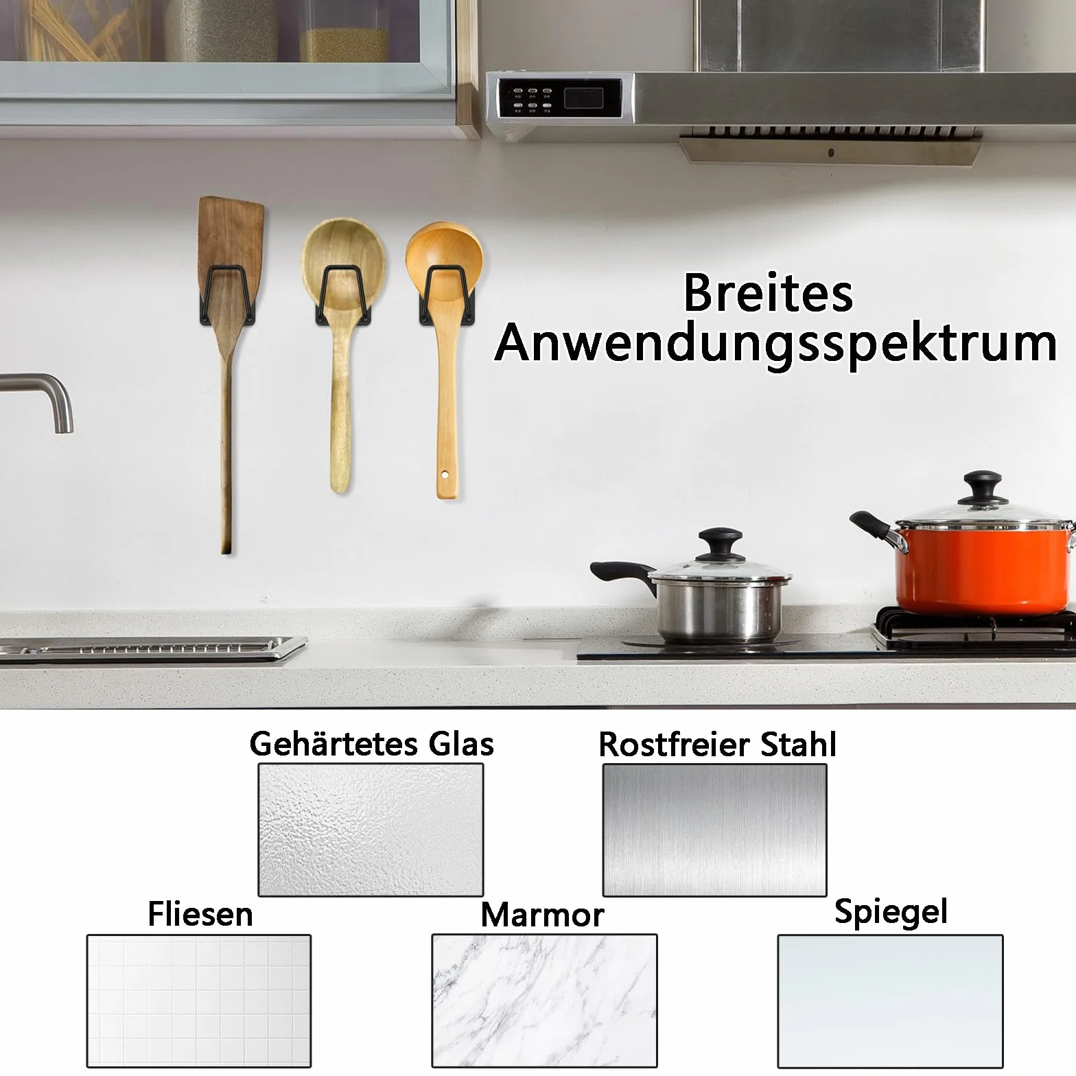 Porta Asciugamani Adesivo Acciaio Inossidabile con 2 Supporti Spugna per Bagno Cucina