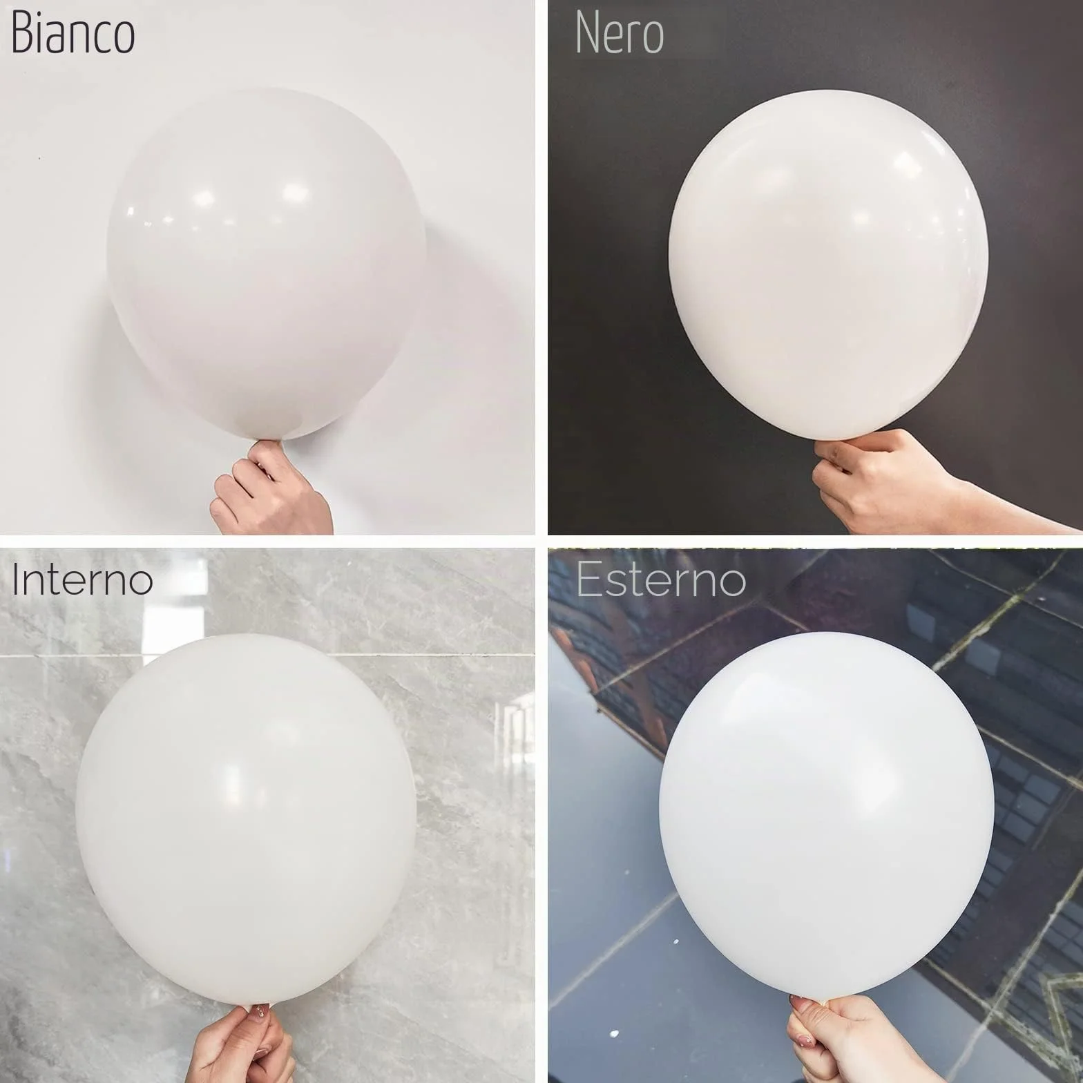 Palloncini Bianchi, 106 pezzi Kit Ghirlanda Arco di Palloncini Bianchi 5 10 12 18 pollici con Elio e Nastro per Ragazze Donne Deco Festa di Compleanno Baby Shower Decorazioni Doccia Nuziale