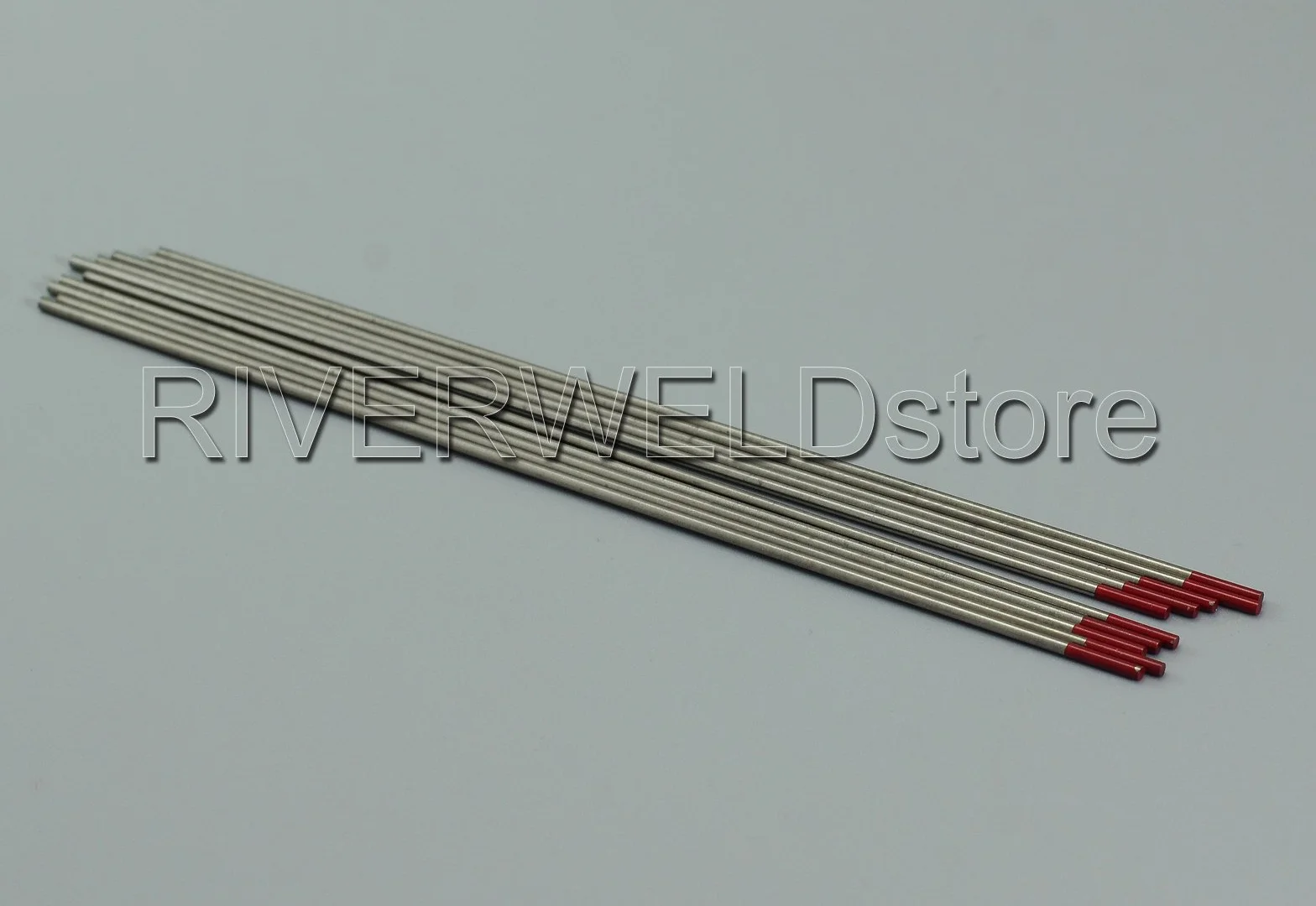 RIVERWELD 2% thoriated WT20 rosso saldatura TIG elettrodi tungsteno 1,6mm x 175mm 10pk