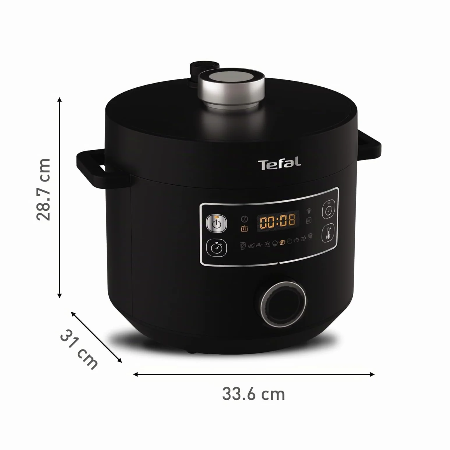Tefa Multikocher Turbo Cuisine 5L bk