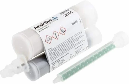 Araldite 2014-2, colla epossidica bicomponente ad alta temperatura, Araldite (50 ml)