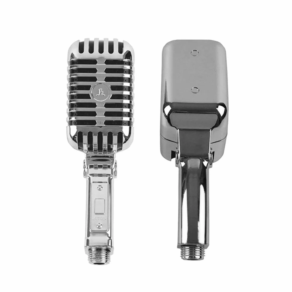 Retro Mic Soffione Doccia, A Forma Di Microfono Soffioni Doccia Accessori Da Bagno, Microfono Soffione Doccia, Soffioni Doccia A Pioggia Cant