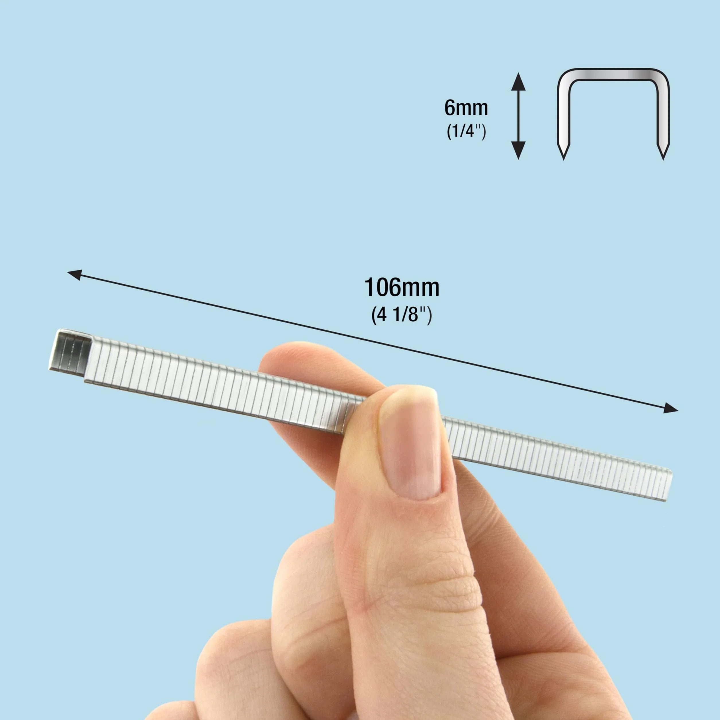 Tacwise 0340 Punti Galvanizzati Professionali Tipo 140/6mm, Confezione da 5000