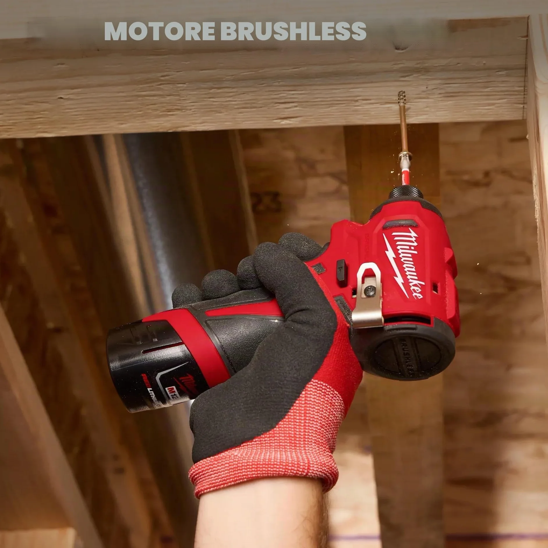 Milwaukee M12 Subcompact Brushless 1/4 Hex Impact Driver