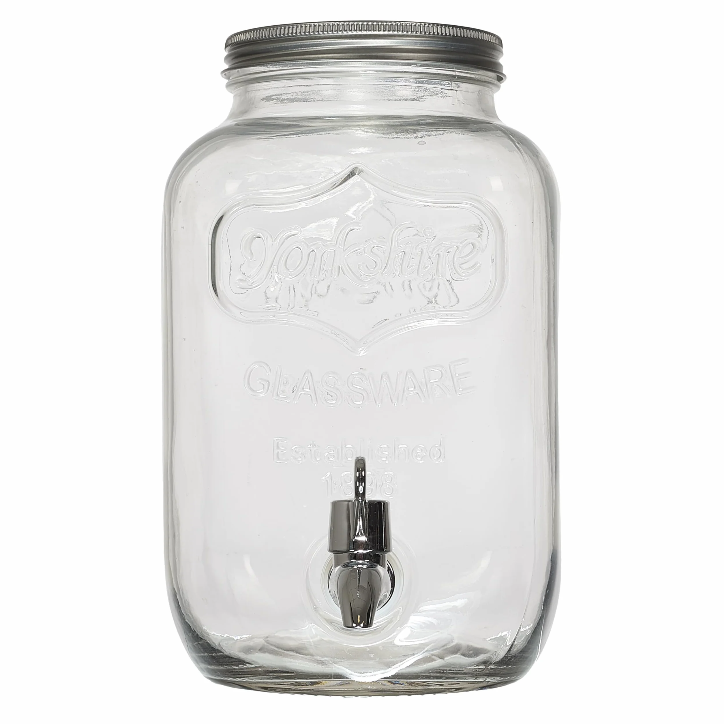 Saveur et Degustation FONTAINE 4 l trasparente 15 x 15 x 25,5 cm bevanda in vetro