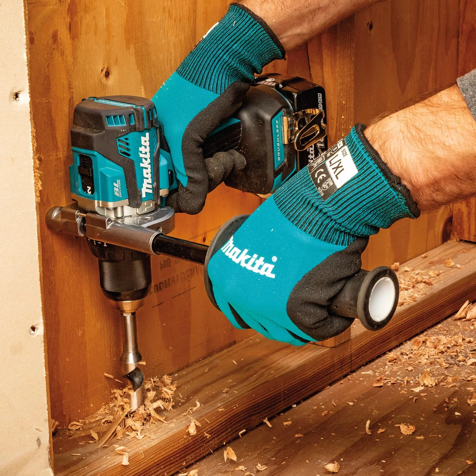 Makita DHP489Z Trapano Avvitatore Percussione Batteria LXT 18V 110Nm 0-550/0-1.800 g/min