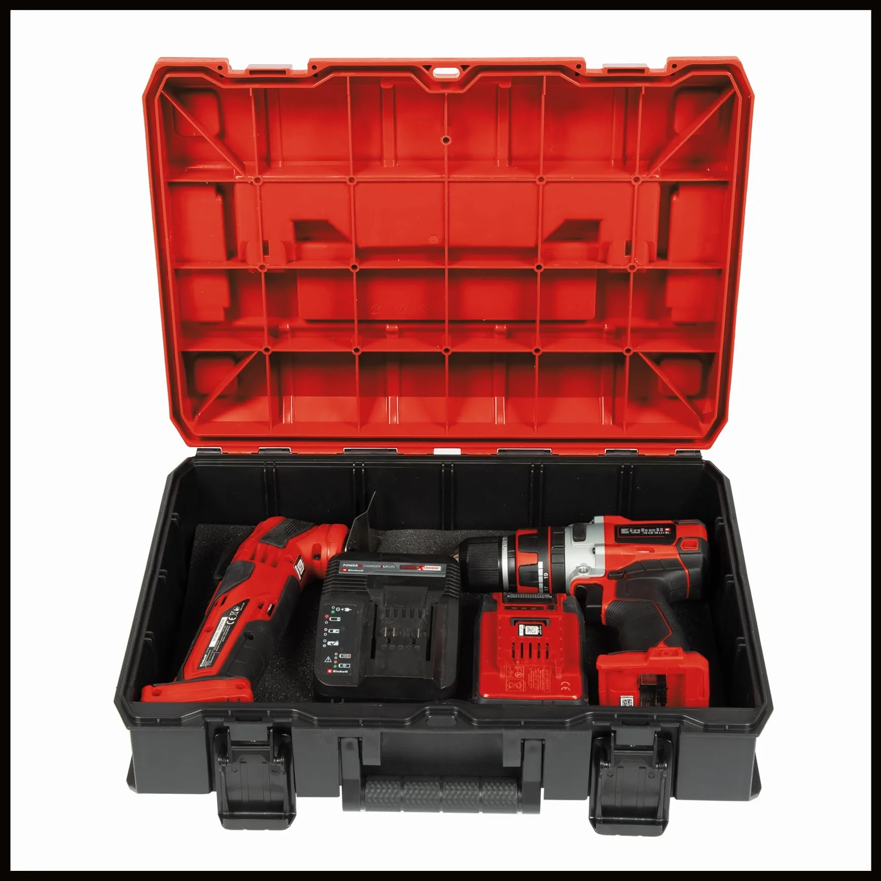 Einhell E-Case S-F Valigetta impilabile resistente agli spruzzi 25 kg