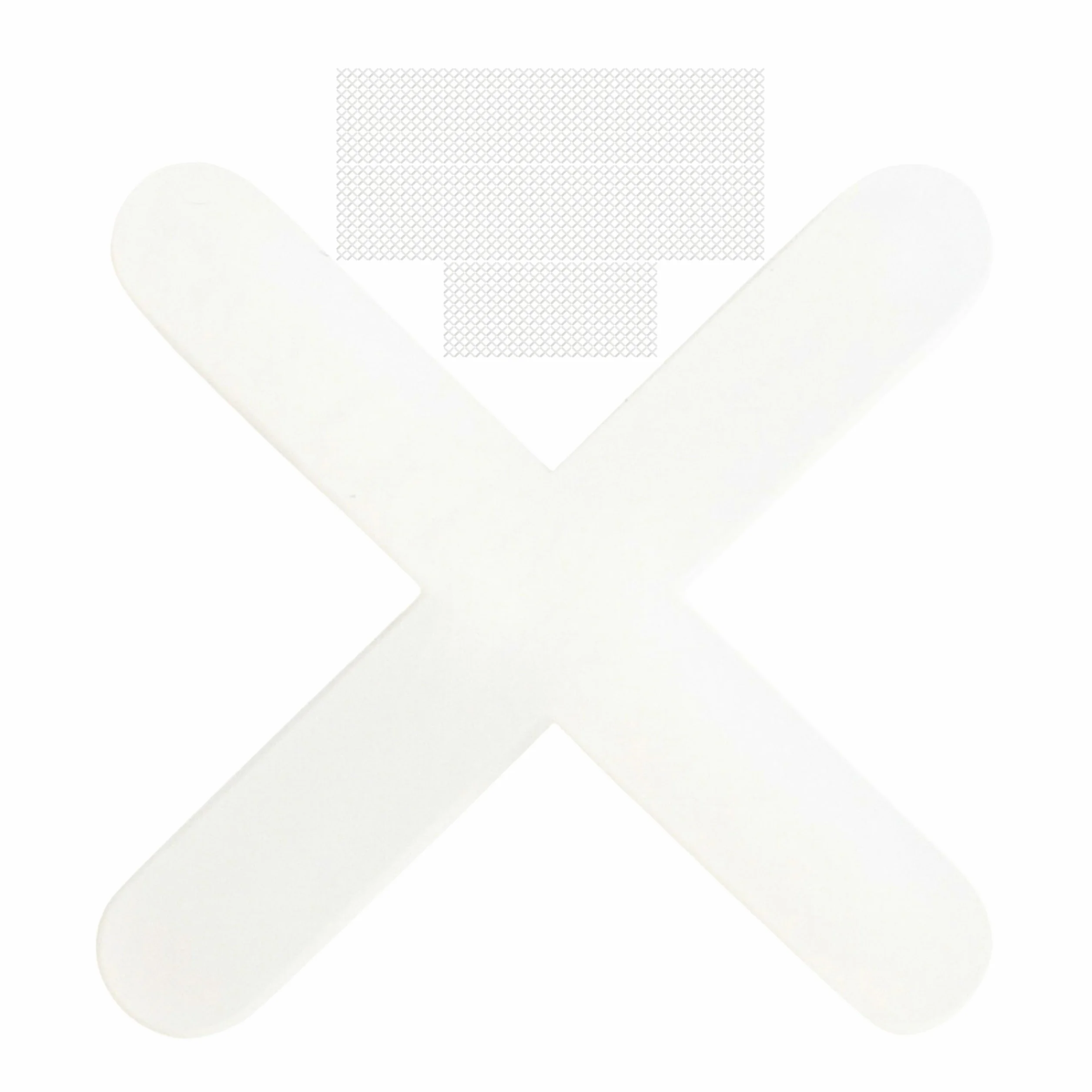 Crocette per piastrelle, spessore 4 mm, 1000 pz, Giunti a croce per una spaziatura uniforme durante la piastrellatura, Distanziatori per stuccatura piastrelle, Giunti distanziatori a croce plastica