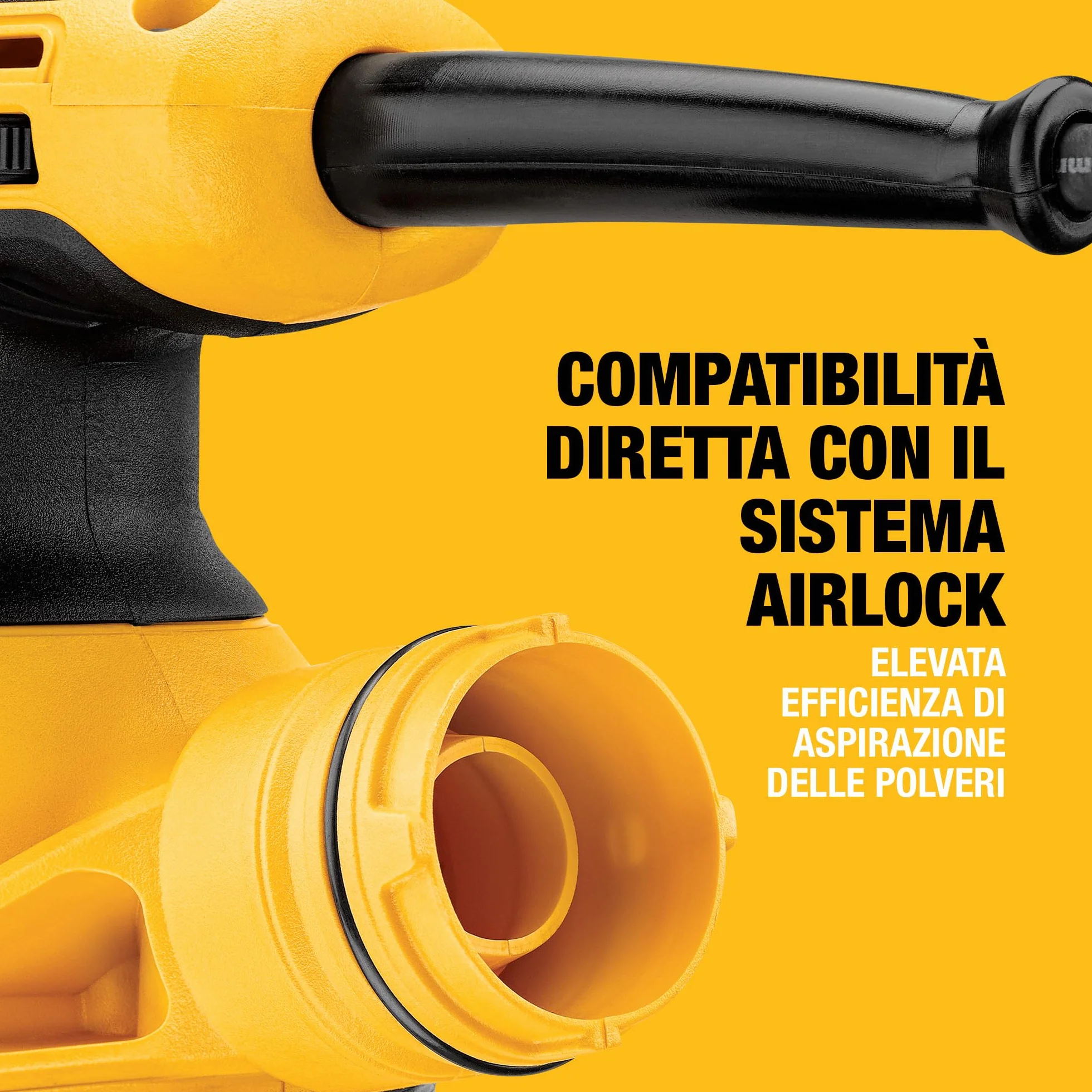 DEWALT DWE6423-QS Levigatrice rotorbitale 126 mm