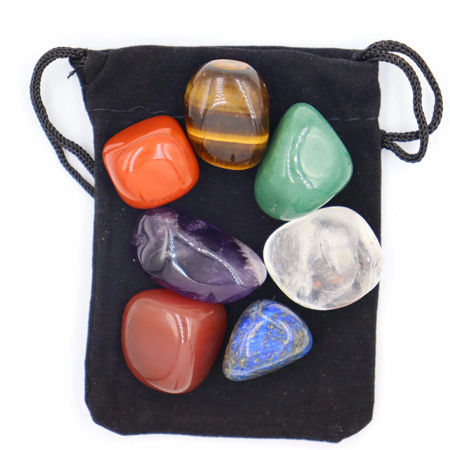 Pietra dei Chakra, Cristallo Curativo di Meditazione Reiki (7 set)