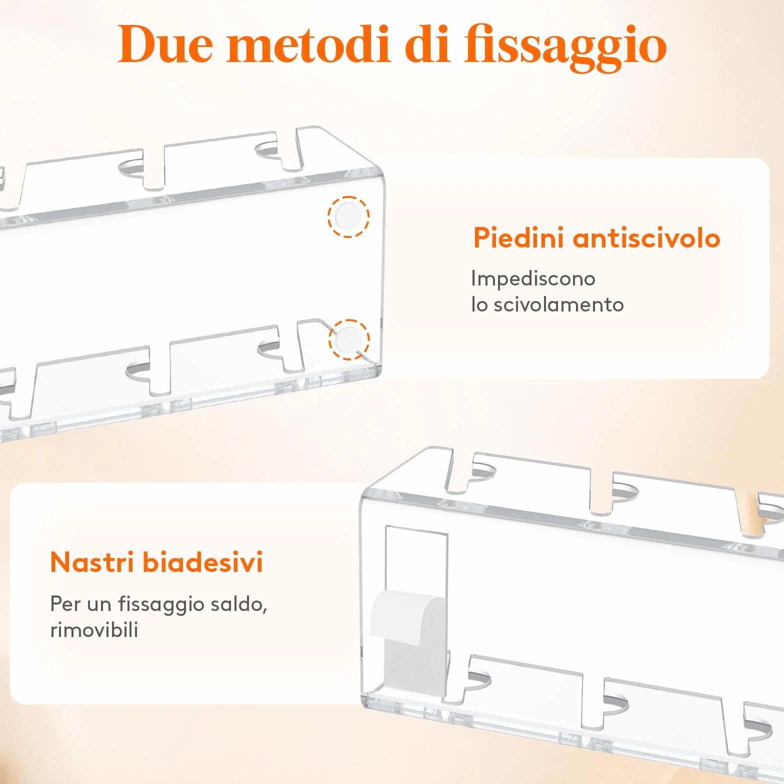 Lifewit 2 Pezzi Porta Cappellini con Visiera, Plastica Porta Cappelli per Berretto da Baseball, Trasparente