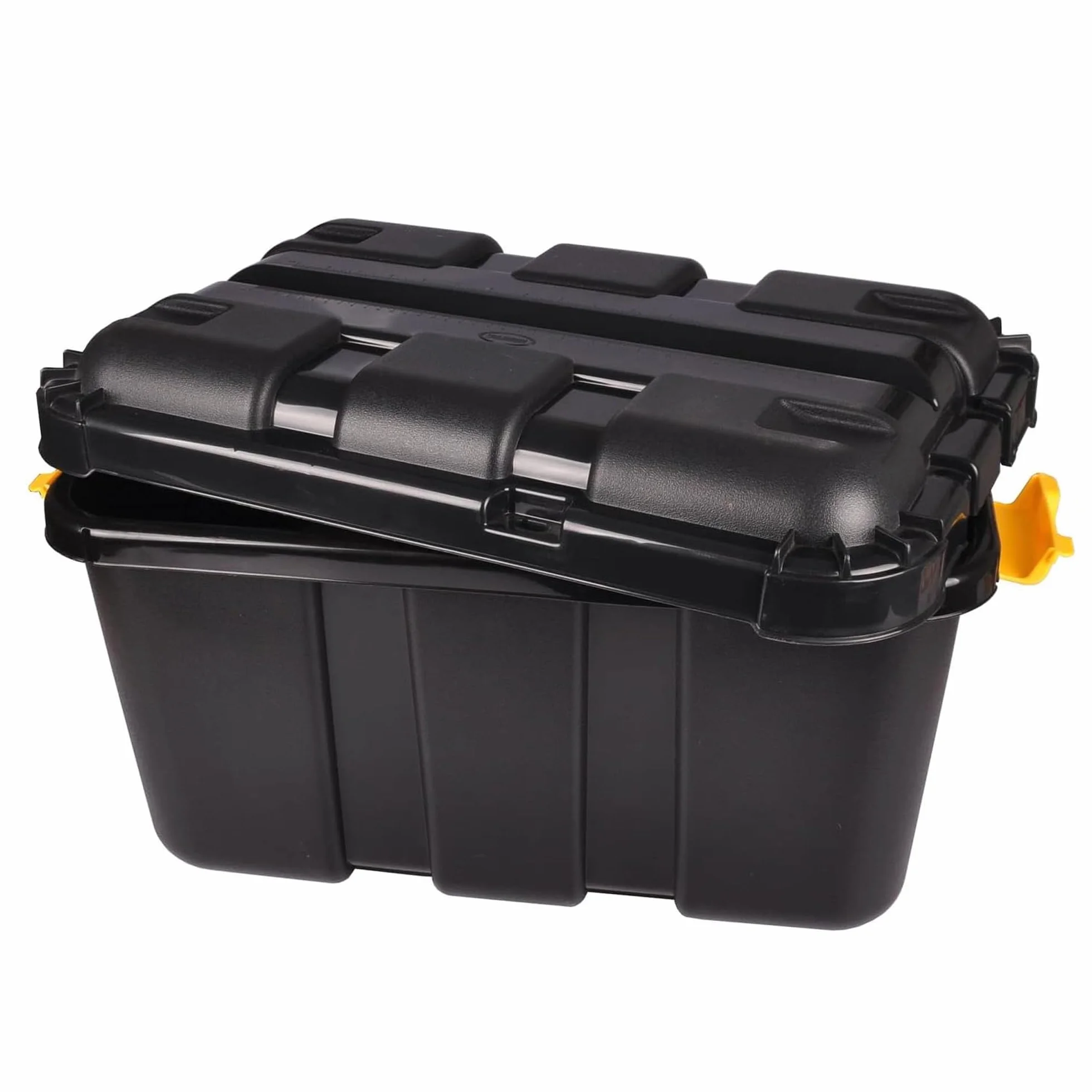 Tontarelli BoxOne Porta-Attrezzi, 140 L, 79 x 52 x h 52 cm, Nero/Ambra