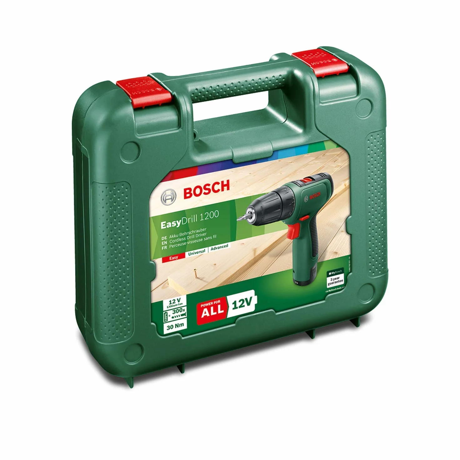 Bosch Home and Garden 06039D3006 Trapano, Green, 3/4 Pollice