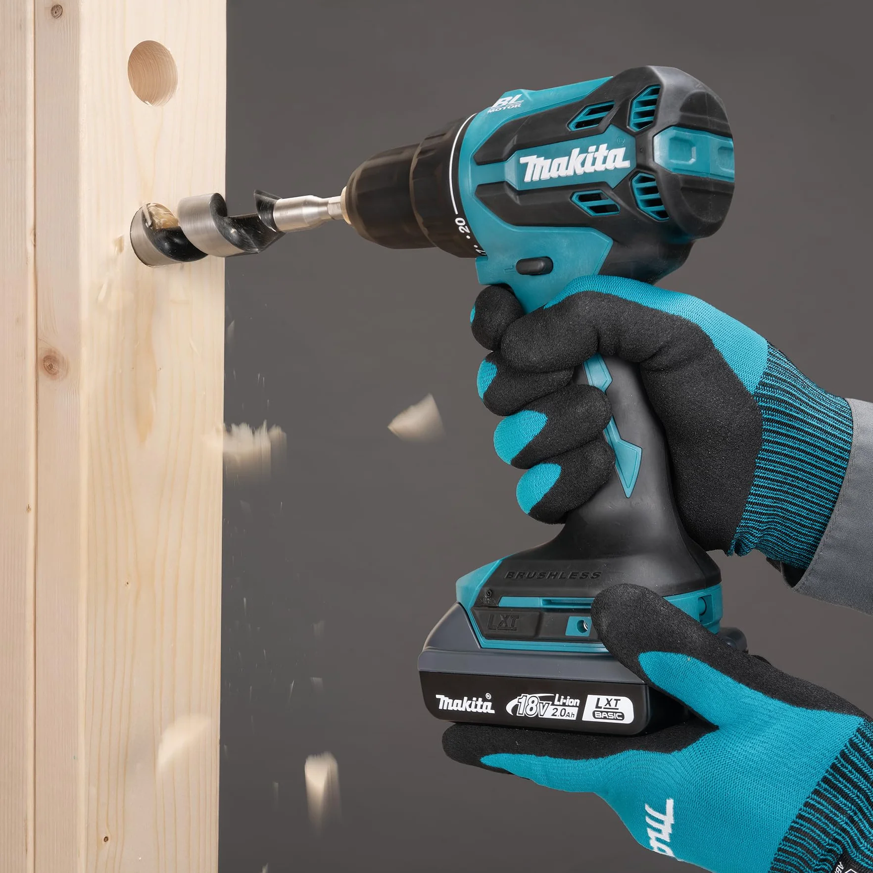 Makita DHP490Z 18V Li-Ion LXT Brushless Trapano combinato, batterie e caricabatterie non inclusi