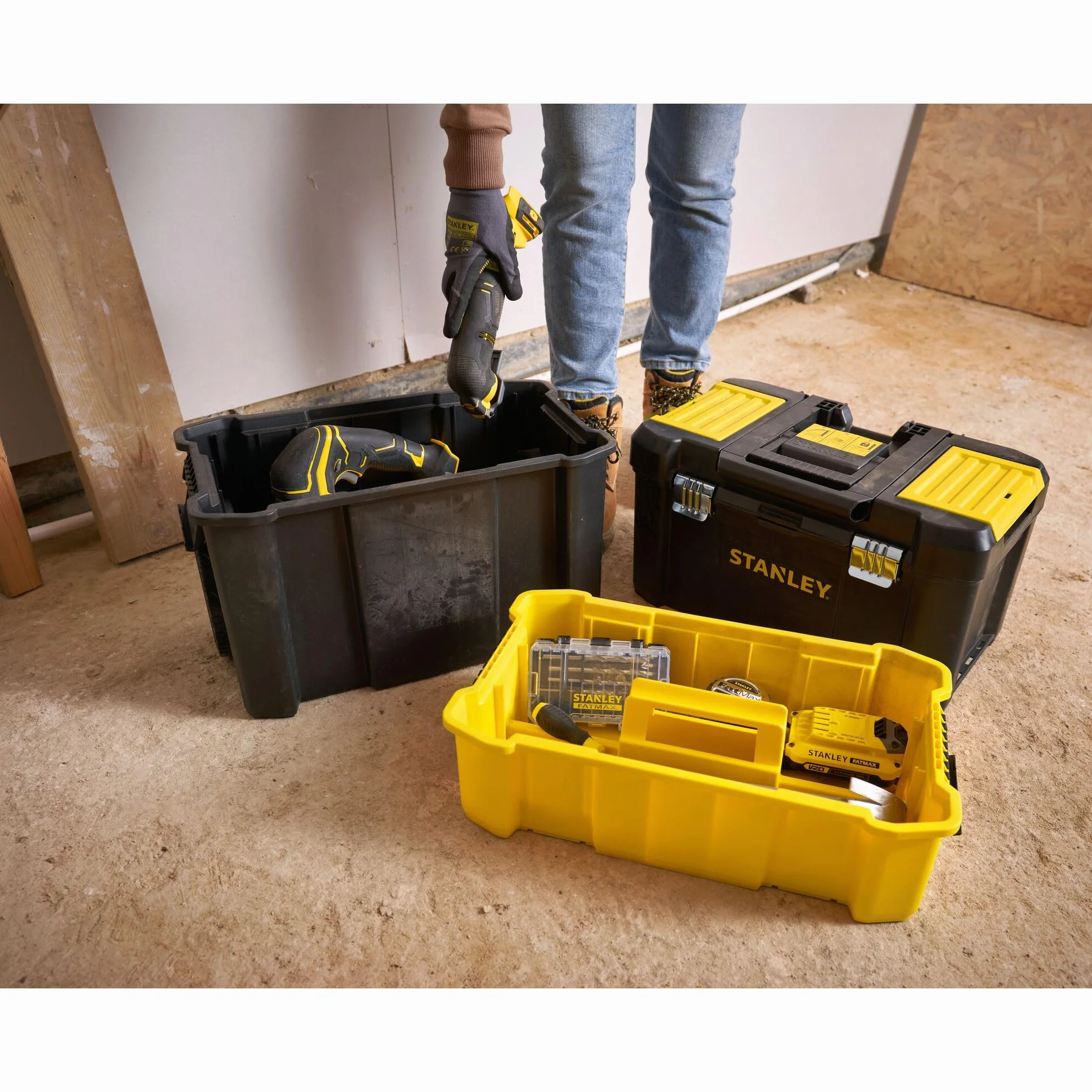 STANLEY Essential Rolling Workshop Toolbox 3-in-1 STST1-80151