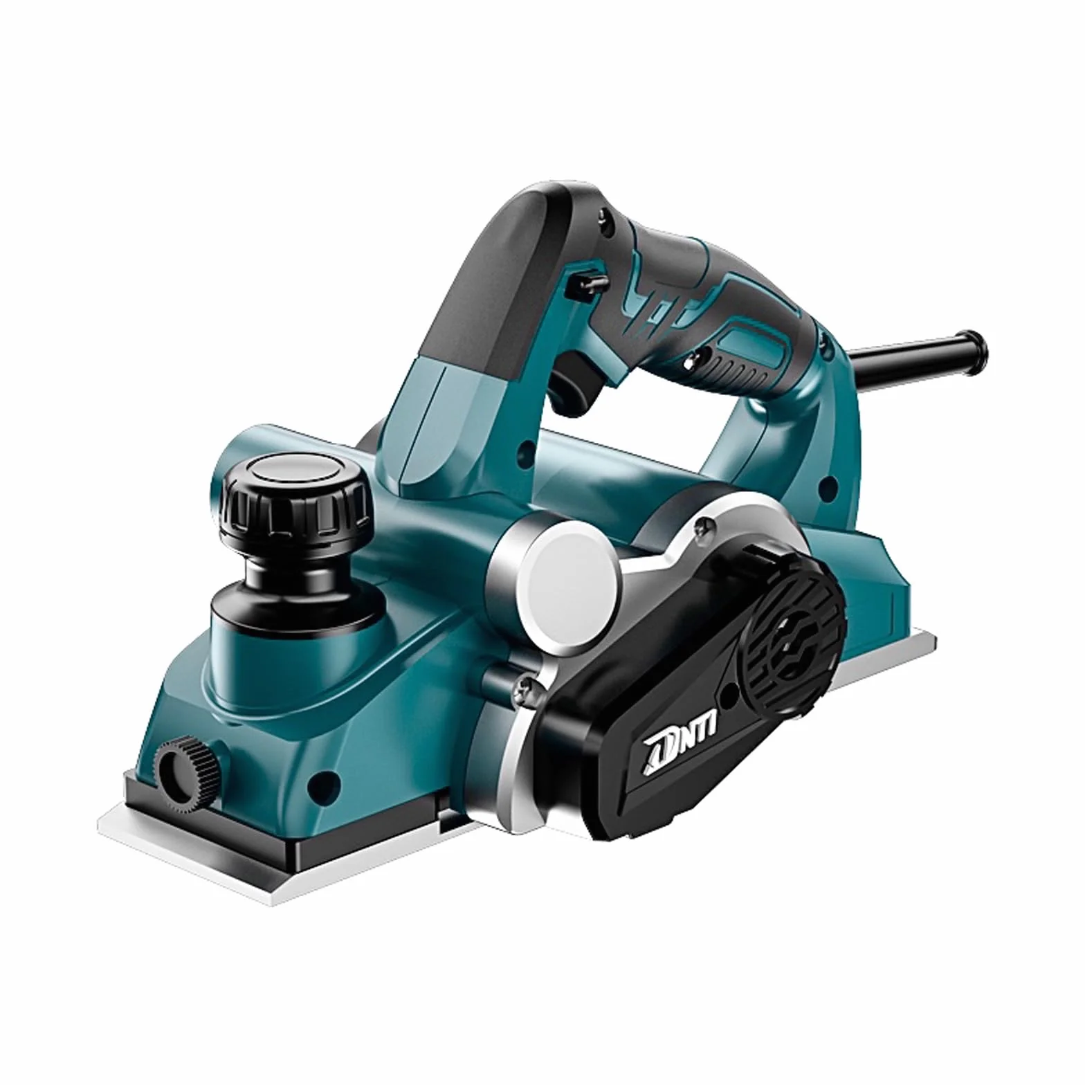 DNTI pialla elettrica per legno Tensione pialla per legno elettrica 220-240V Potenza 850 W Giri Min. 17000 Largh Pialla 82 Mm Profondità Asportazione 2 Mm per la Lavorazione del Legno Rifilatura 58218