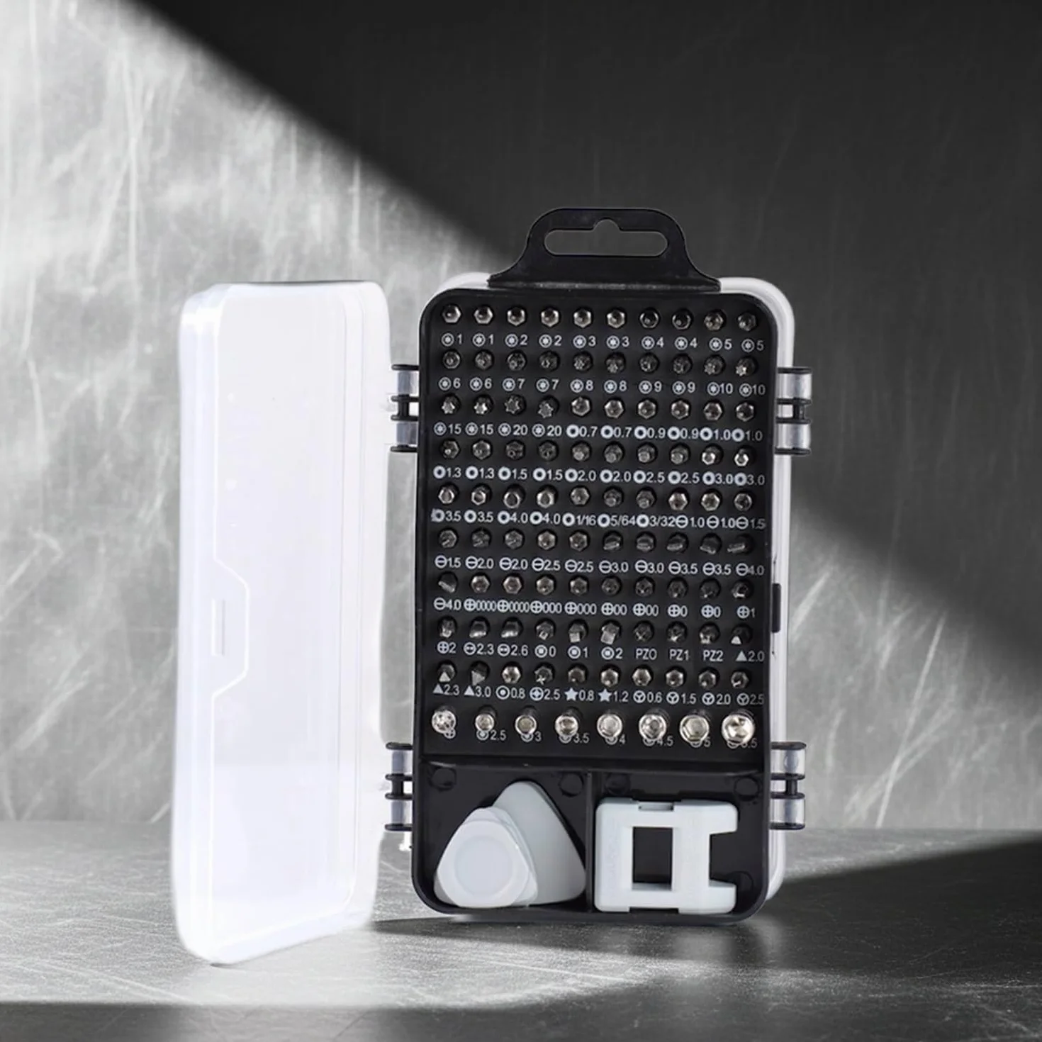 115 in 1 Cacciaviti Precisione Set, Professionali Mini Magnetici kit di Riparazione con Torx Bits, per PC, iphone, Laptop, Occhiali, Orologio, Switch, PS4, PS5, Xbox, Elettronica