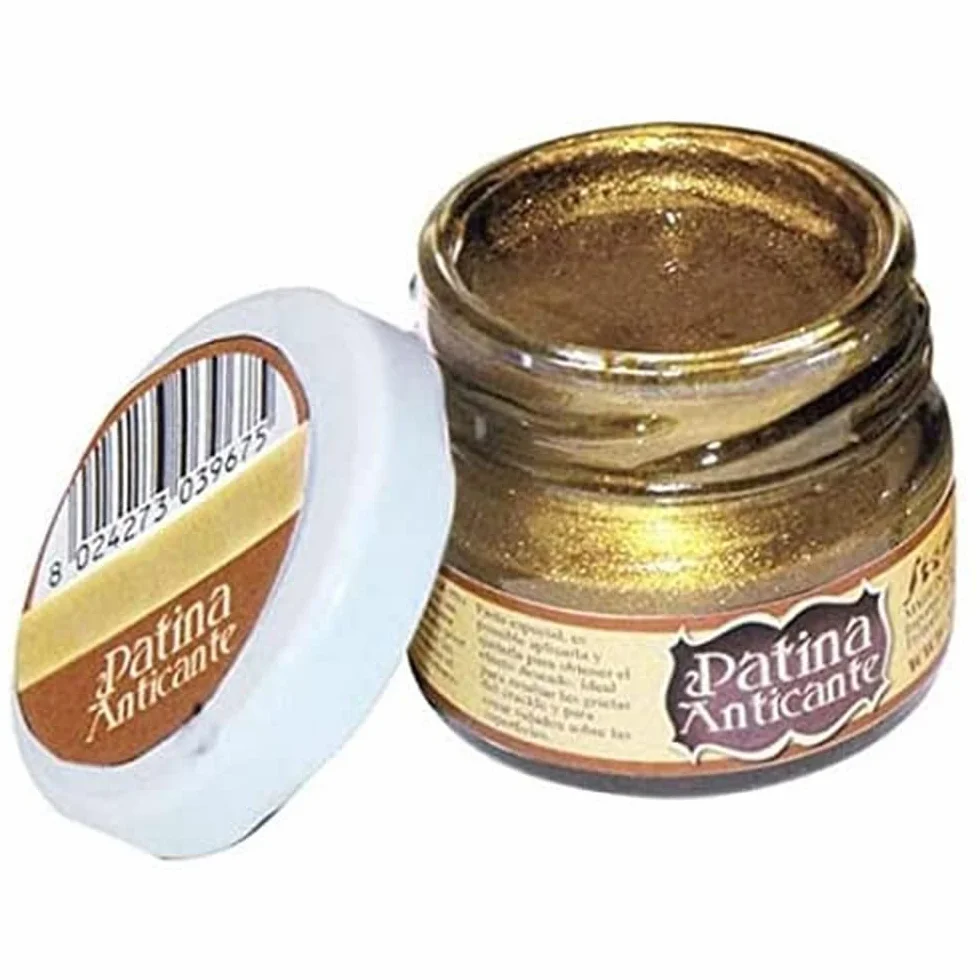Stamperia K3P16G Patina anticante Oro, 20 ml