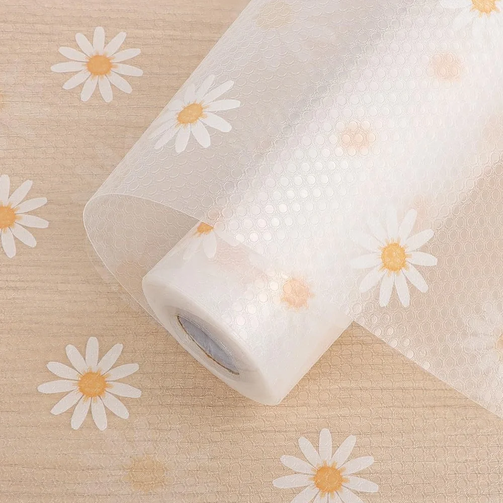 Arthome Fodere Scaffale 30cmx300cm Fodere Armadio, Non Adesivo Scaffale Armadio Prova olio Impermeabile,Antiscivolo Cassetto Fodere EVA scaffale Cucina Plastica per Armadio Frigo