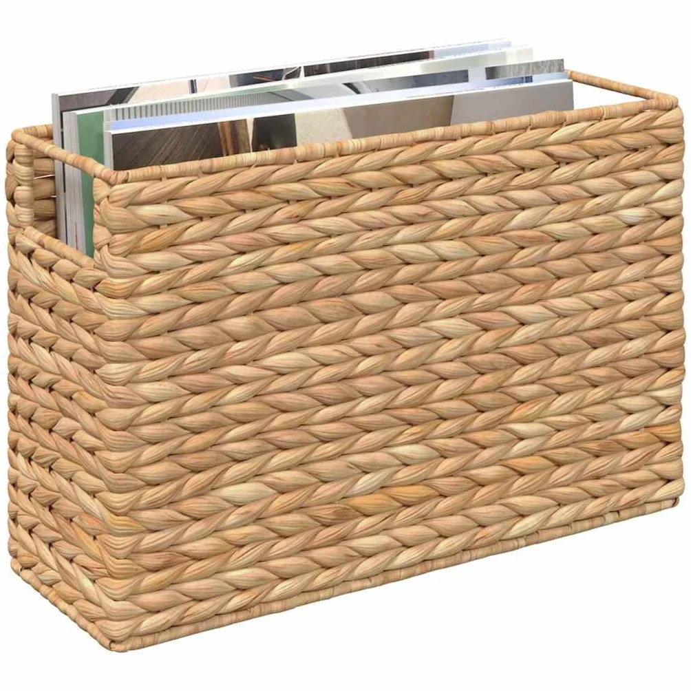 Generico Ceste per Riviste 2 PCS Naturale 39 x 14 x 25 cm