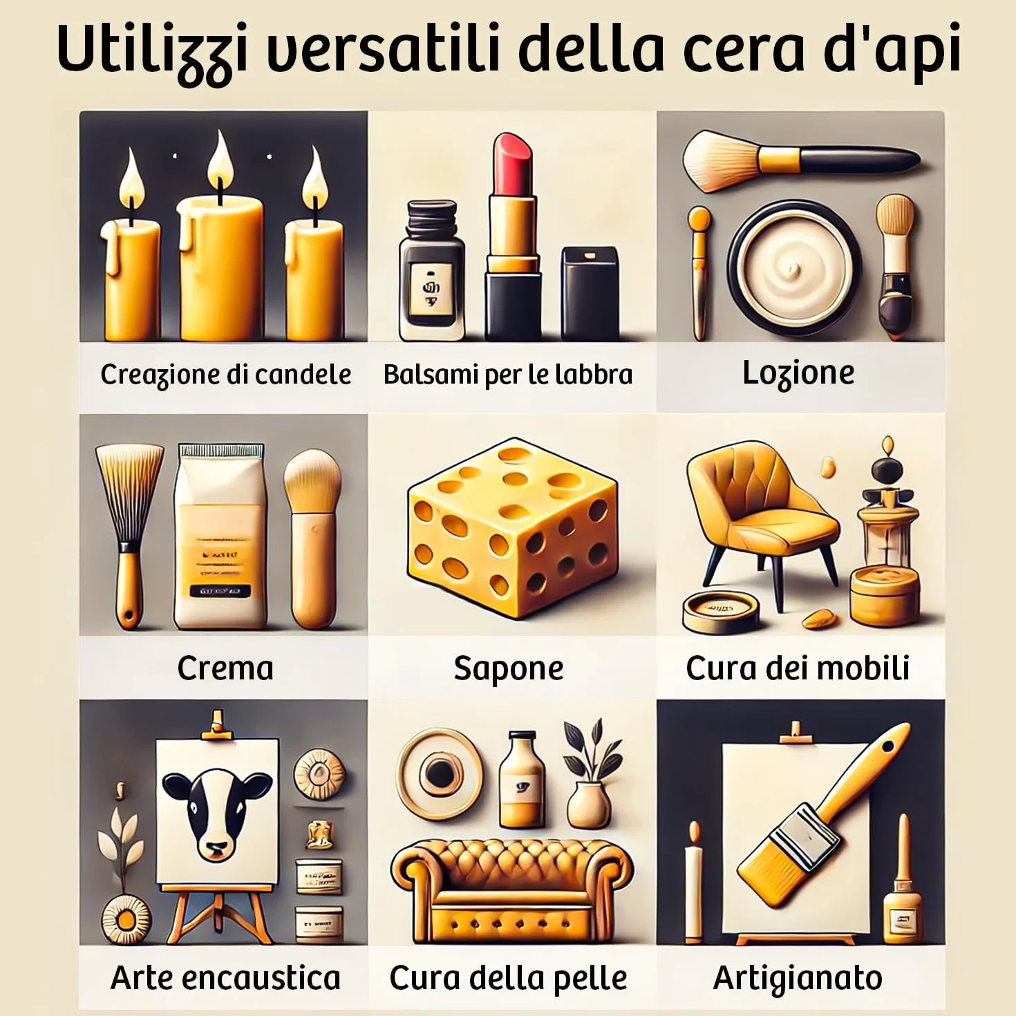Cera d'api gialla 200G/908G/2.2KG/4.5KG/9KG - Pastiglie di cera d'api naturale per candele cera d'api e progetti fai-da-te. Perfetta per creare candele artigianali.