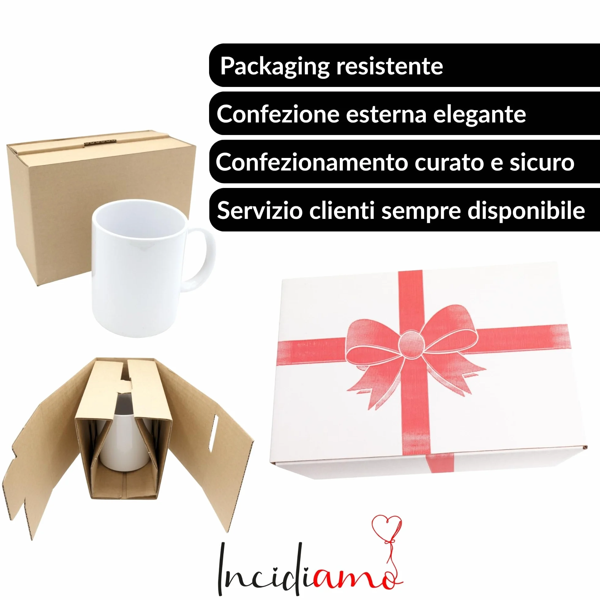 Tazza Personalizzata con Stampa Foto in Ceramica 100% Made in Italy, Idea Regalo per Ogni Occasione
