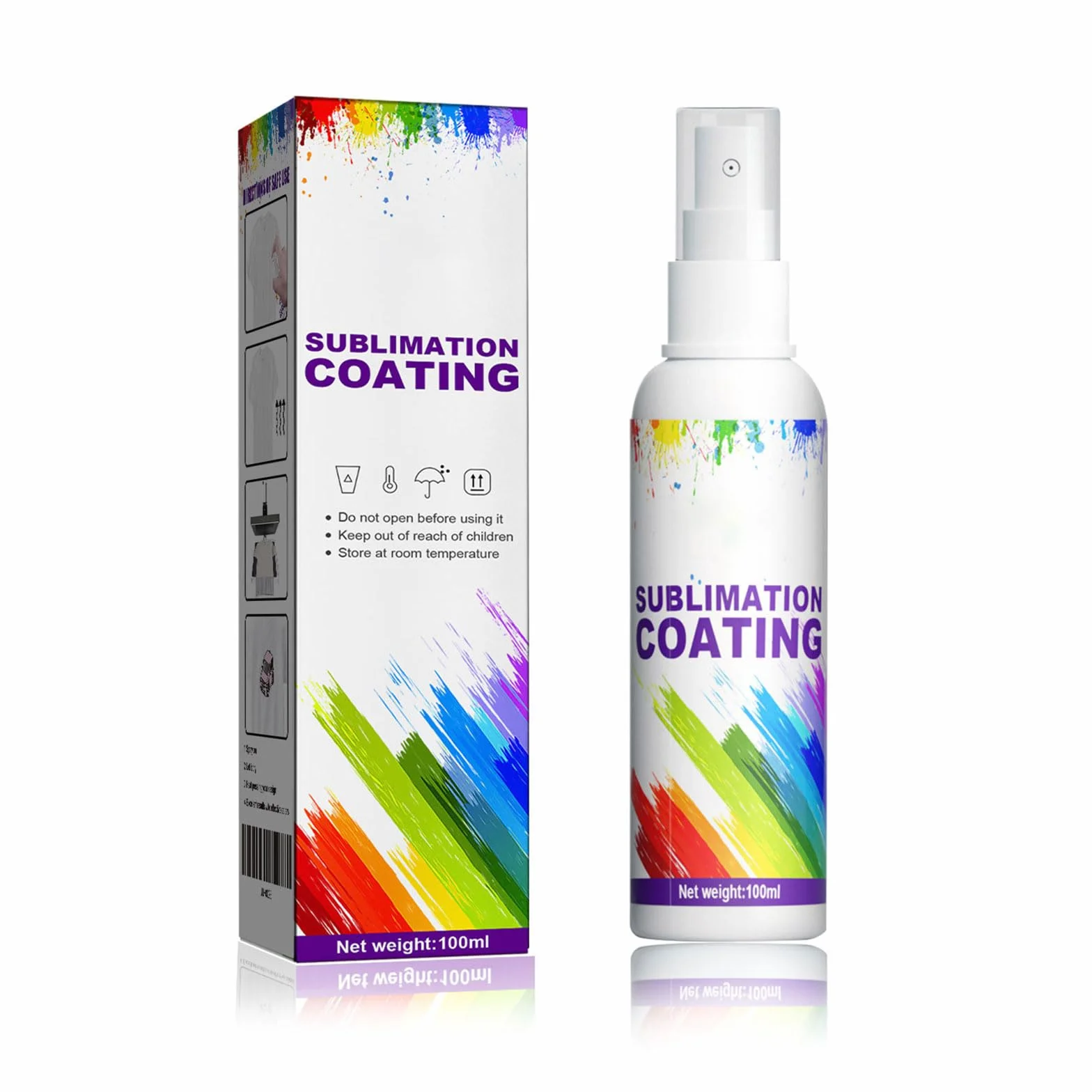 Spray di sublimazione 100ML per cotone, rivestimento rapido