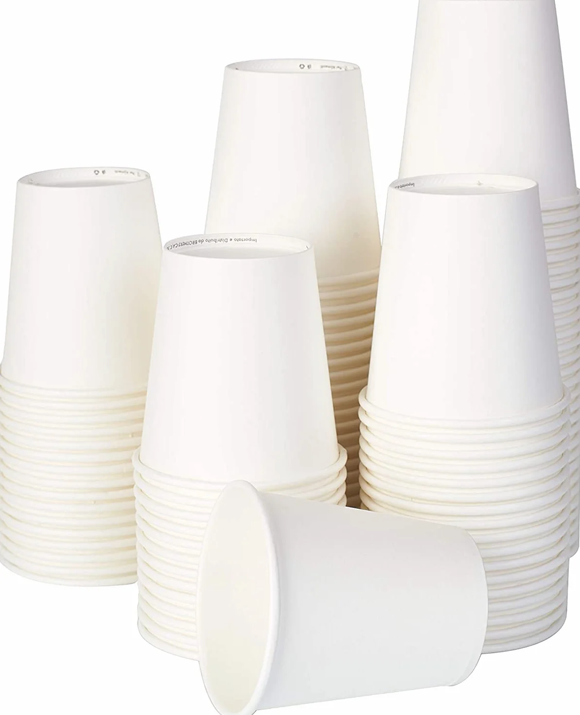 Bicchieri cocktail 210 ml eco friendly usa e getta bio compostabili biodegradabili bianco 100 pezzi