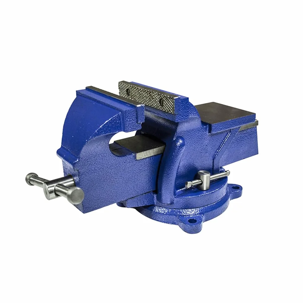 Sogi MB-150 morsa da banco con base girevole in ghisa e acciaio - ganascia 150 mm - apertura 200 mm