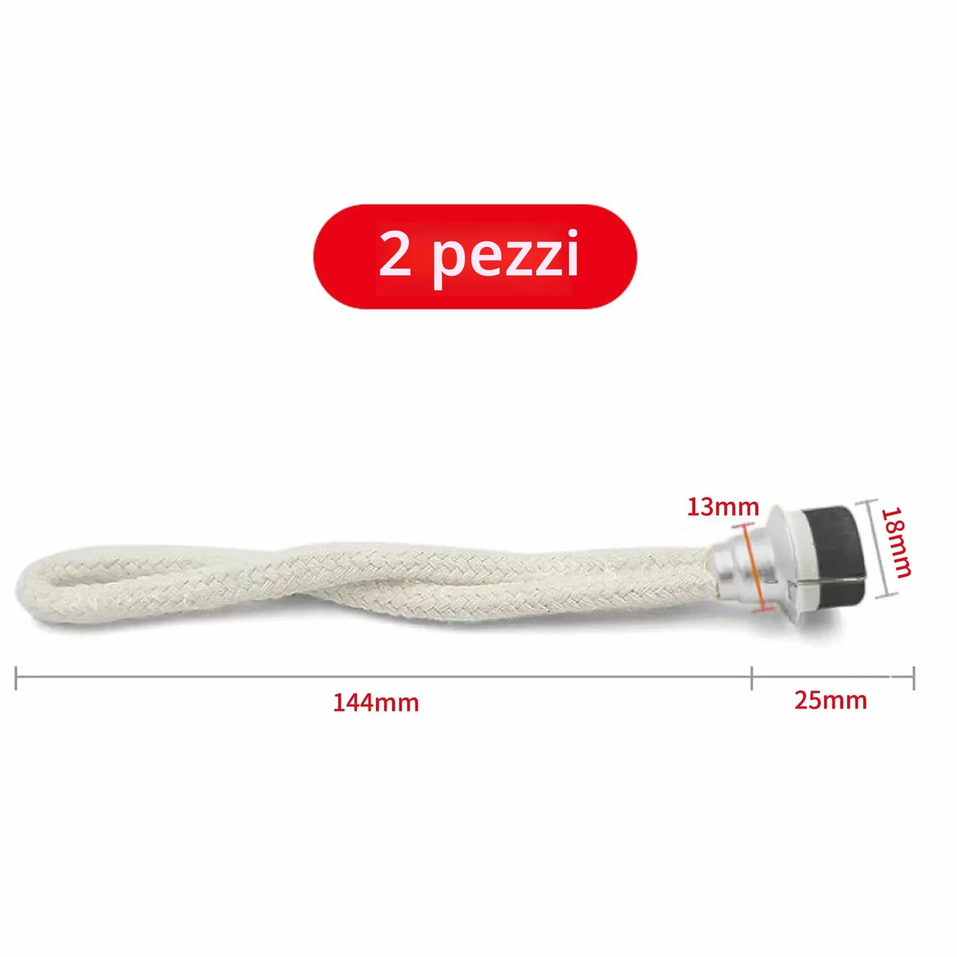 2 Stoppino per Lampe, Stoppino Lampada Catalitica, per Lampe Stoppino Bruciatore, per Lampe Ricarica, per Tutte le Lampade Catalitiche, Diffusore Aromaterapia
