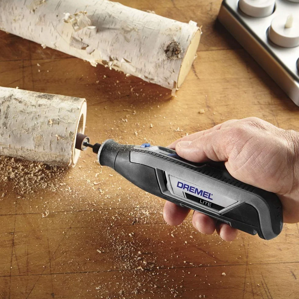 Dremel Lite 7760 Cordless Utensile Multifunzione Rotativo 3.6 V 8.000-25.000 giri/min Kit 15 Accessori