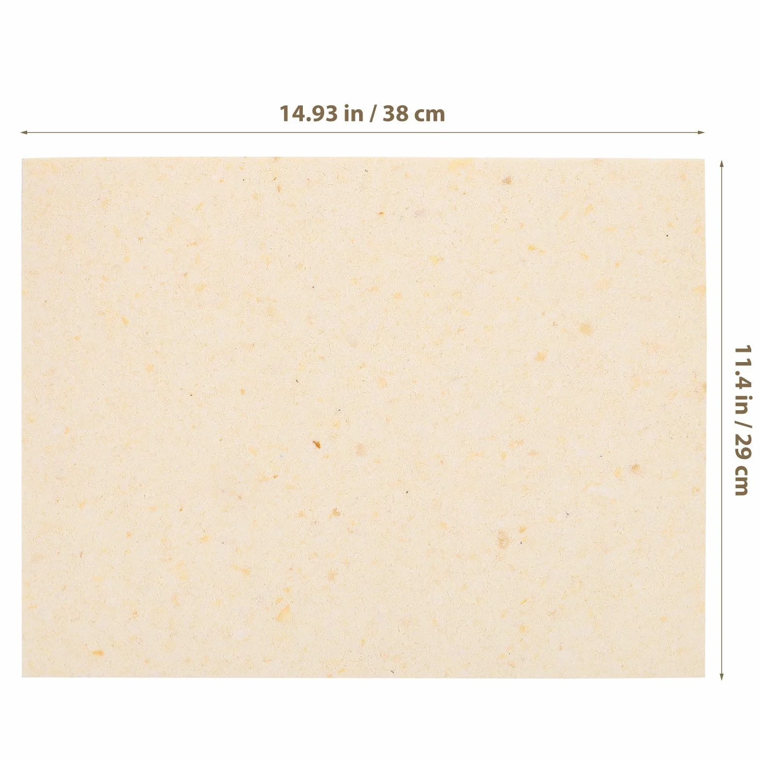 Tappetino per Pressa a Caldo in Spugna 29X38X1 CM Resistenza Riscaldante per Stampa a Trasferimento