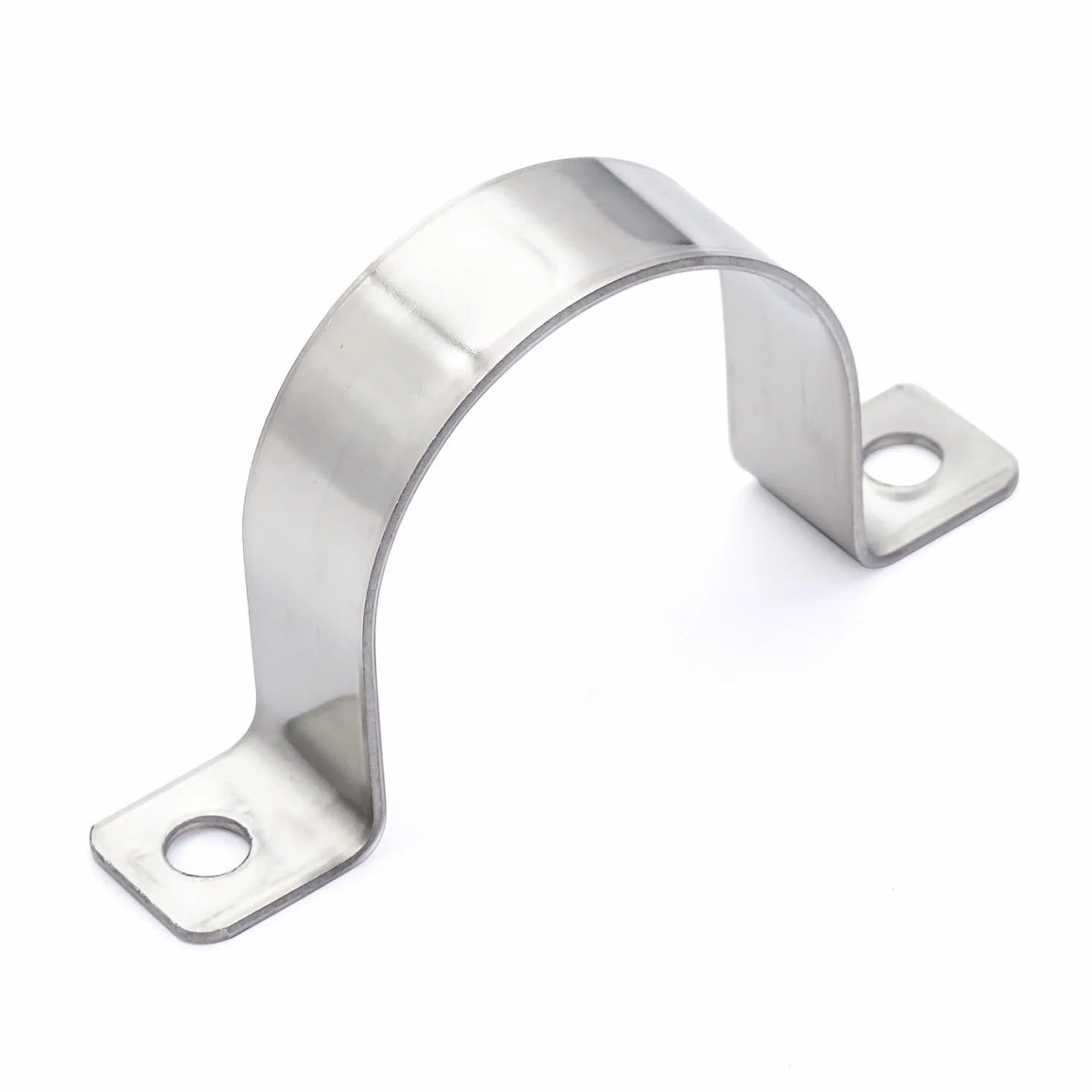 6Pcs Collari Per Tubi Acciaio Inossidabile 304 Morsetti Per Tubi 2 Fori Fascette Stringitubo Morsetto Per Tubi A Forma Di U Per Il Fissaggio Dei Tubi Ø 50 mm