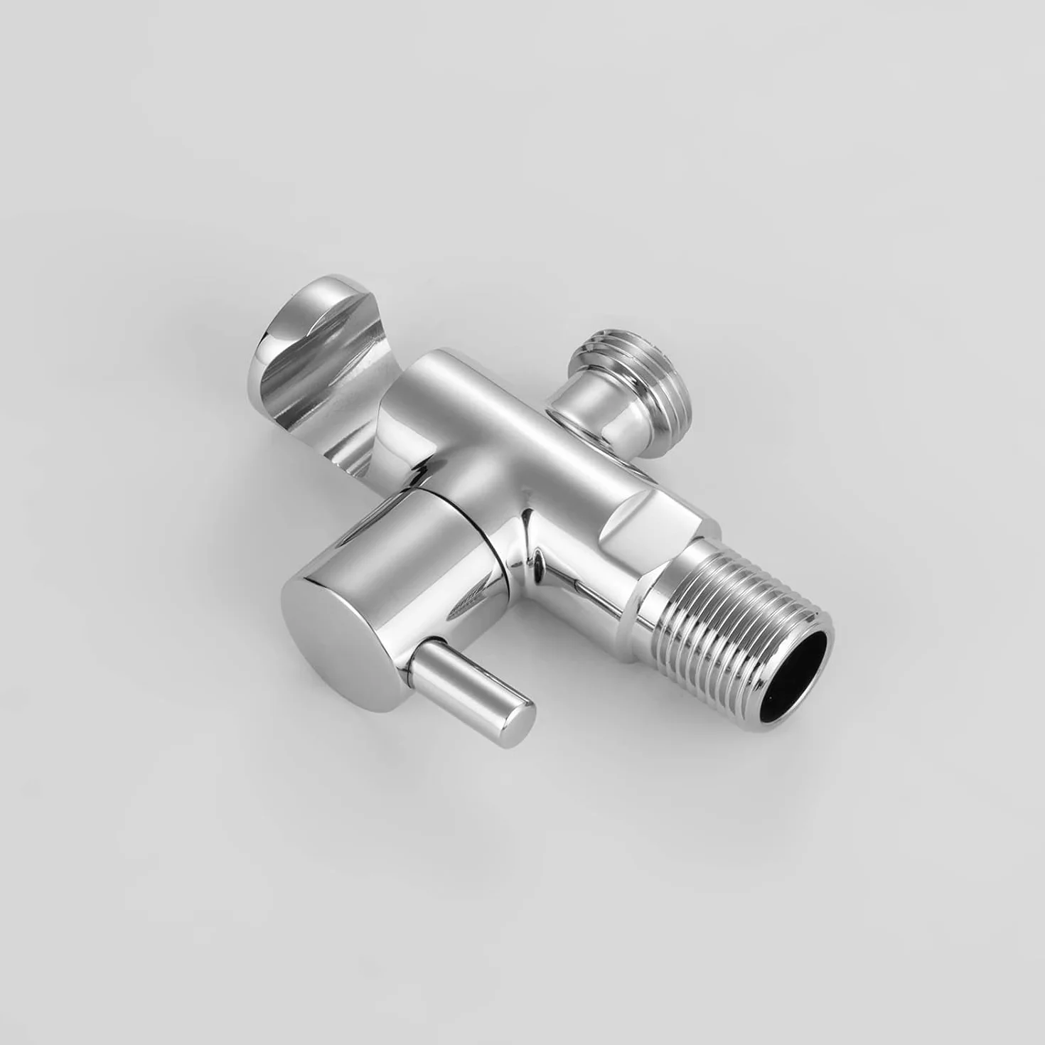 Ibergrif Doccetta per Bidet con Miscelatore, Supporto e Flessibile, Acqua Fredda, Finitura Cromo, M22015R