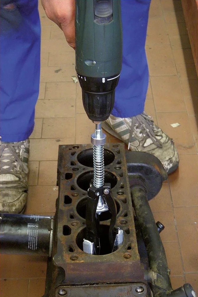 KS Tools 150.1190 Levigatrice per cilindri, Ø 32 - 89 mm