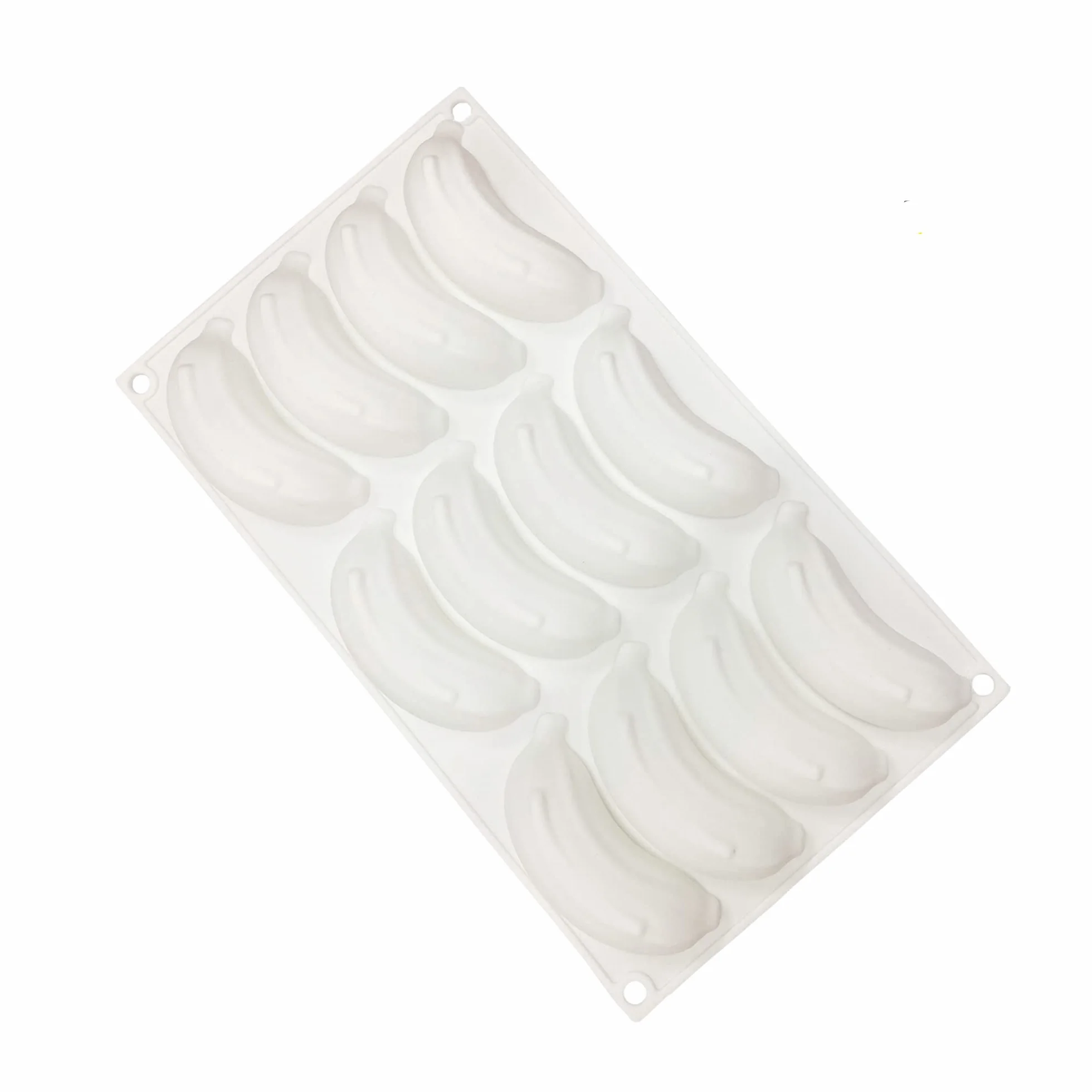 Banane Stampo cioccolato fondente Stampi per Sapone in Silicone Antiaderente Mousse di Stampo Riutilizzabili Stampi Torta Decorazione di Cottura per cioccolato, caramelle, cubetti di ghiaccio