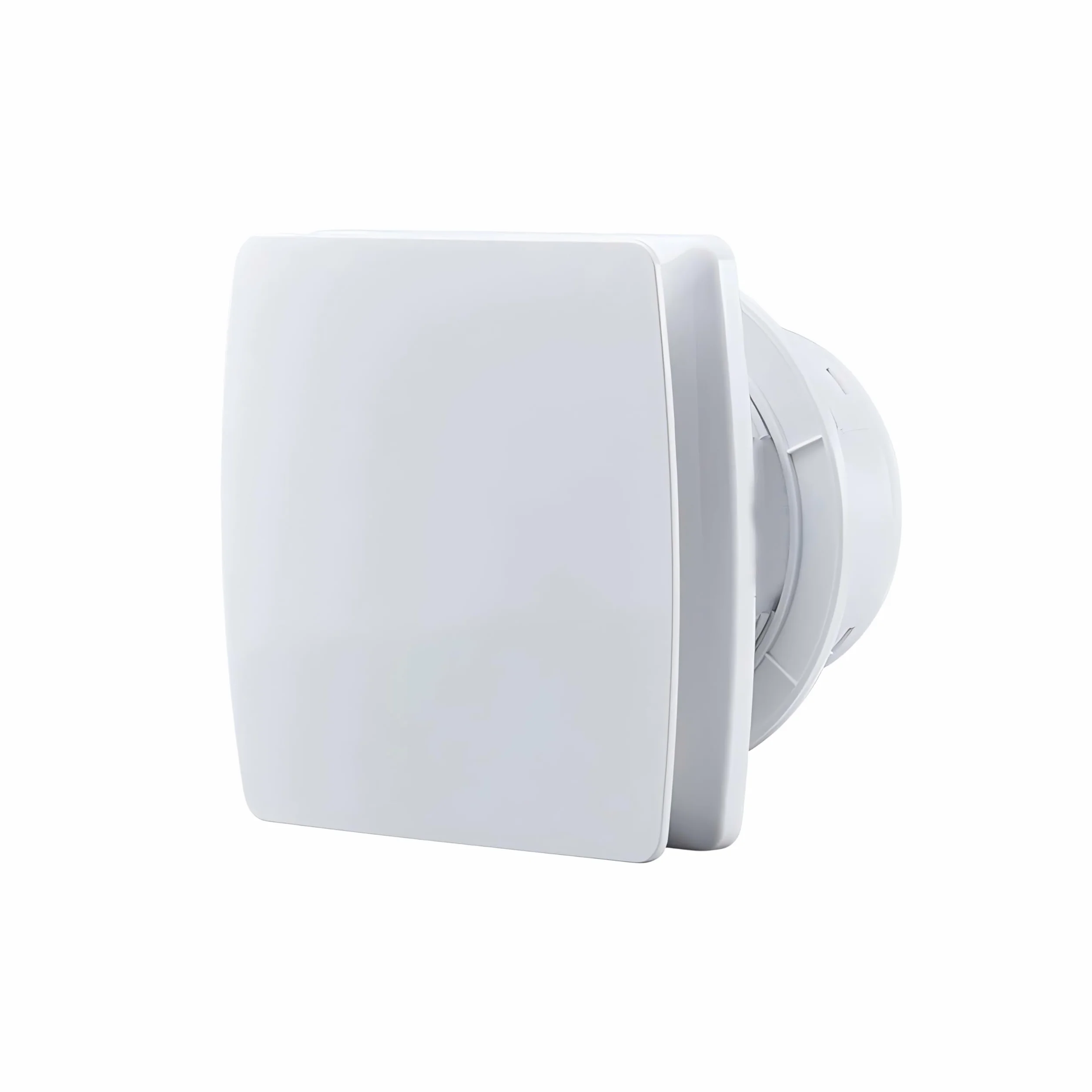 Aspiratore Bagno 100mm, Ventola Aspirazione Bagno Silenzioso, Estrattore Aria con Valvola Antiritorno, Portata 95m³/h, 34 dB, IPX4, per Bagno, Cucina, Ufficio, Garage