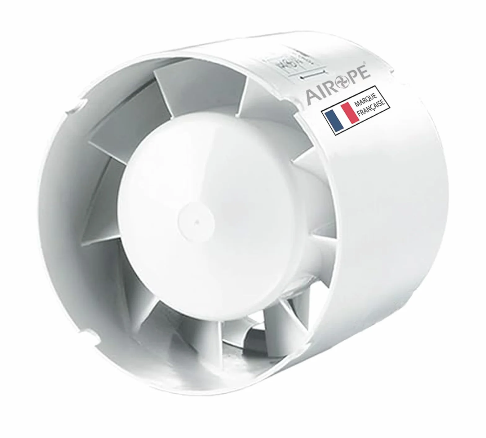 BA- 100 mm Estrattore Assiale,Ventilatore In linea Alta Qualità,Molto Silenzioso,Basso Consumo, per Bagno,WC, Cucina, Ufficio,Tenda, Serra,Garage